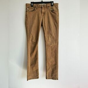 Vans Men's Tan Camel Jeans 32x32